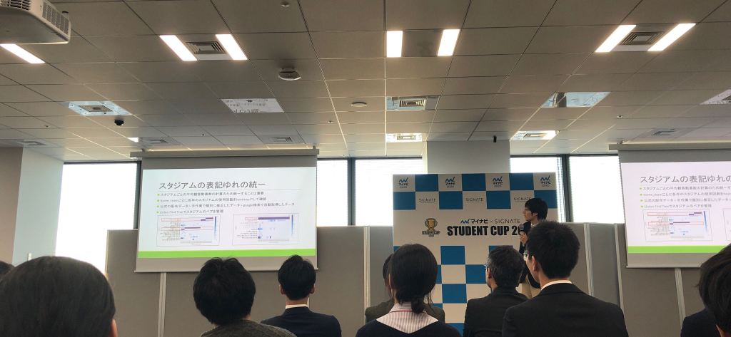 signate studentcup写真